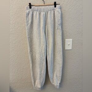 Hollister Light Gray Ultra High-Rise Sweatpants